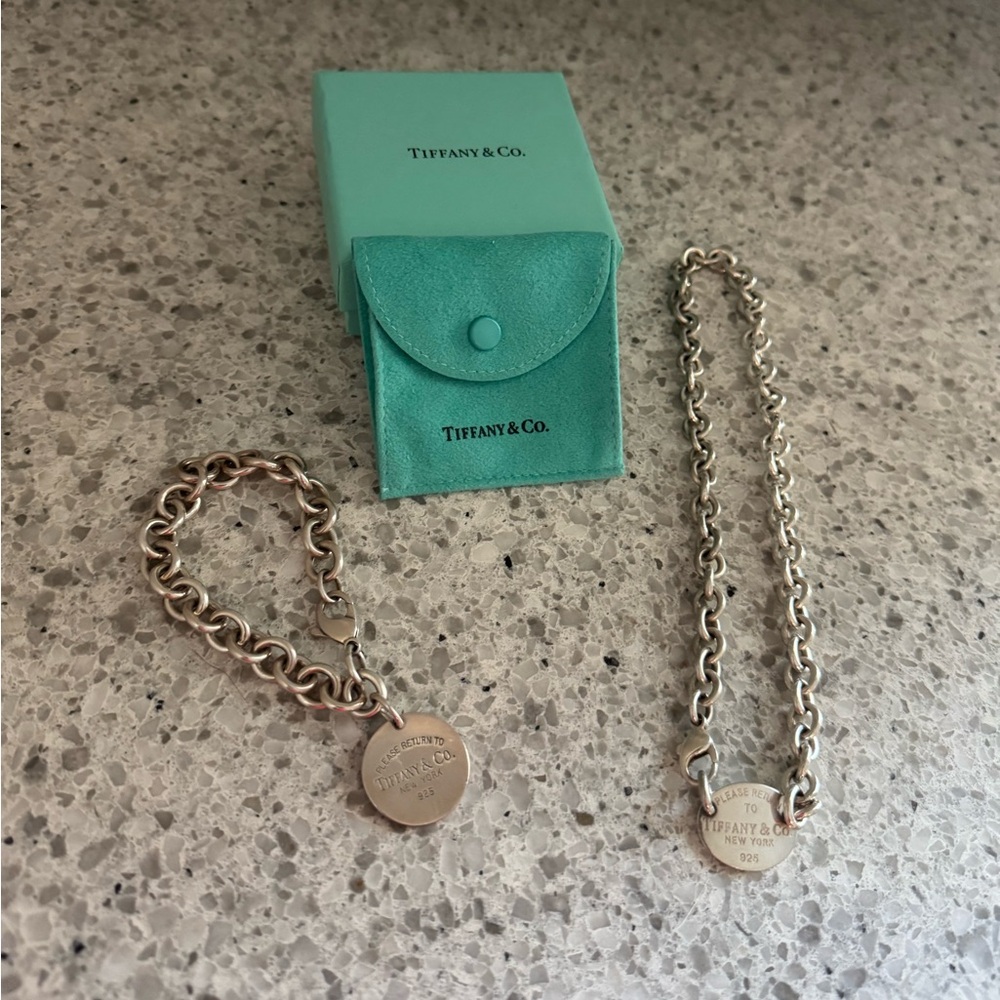 Return to Tiffany Necklace and Bracelet Set